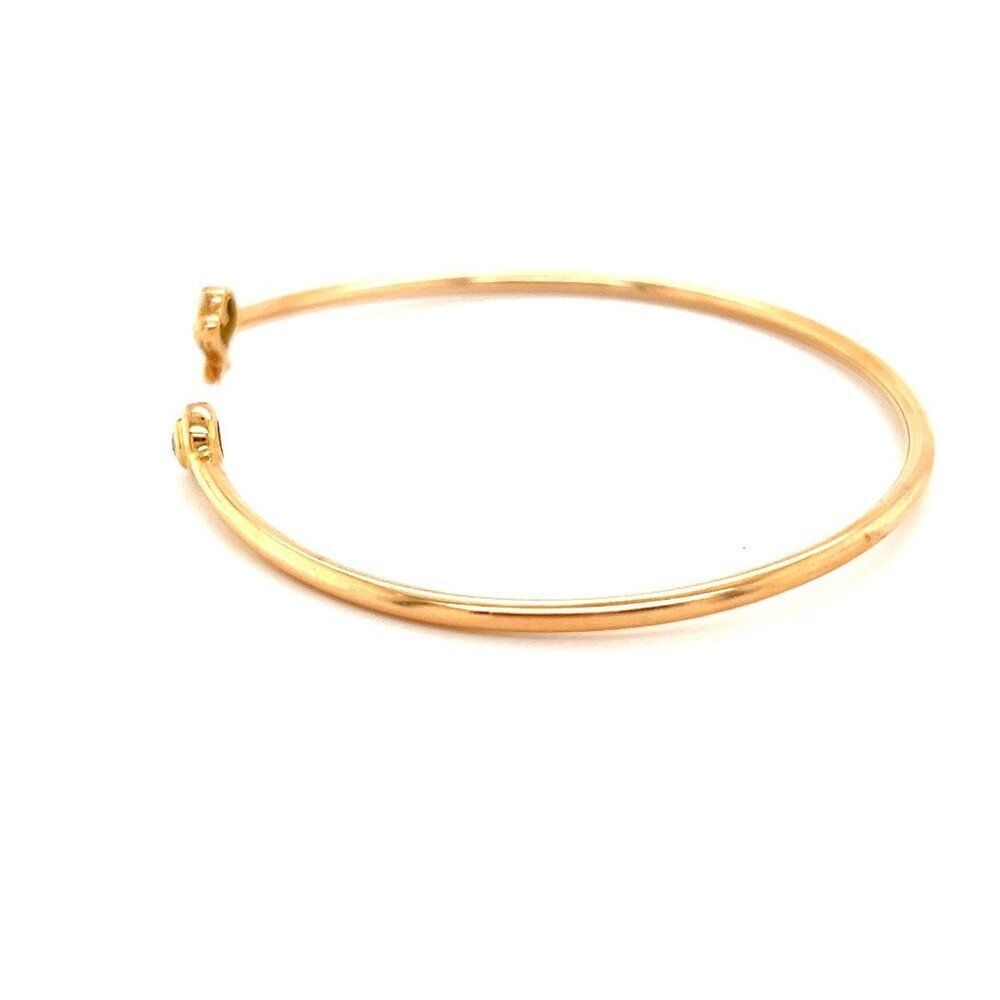 18K Rose Gold T&Co. Loving Heart Diamond Bangle - Picture 4 of 7